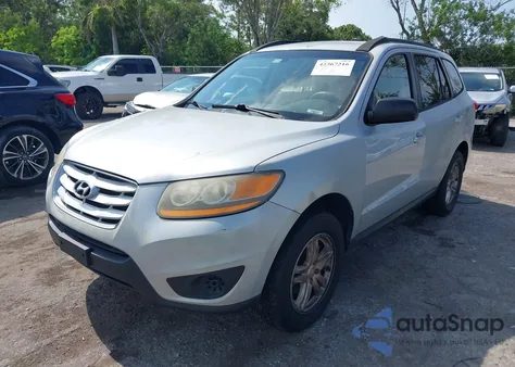 2010 Hyundai Santa Fe Gls z USA, uszkodzony, nr VIN 5NMSG3AB3AH341156